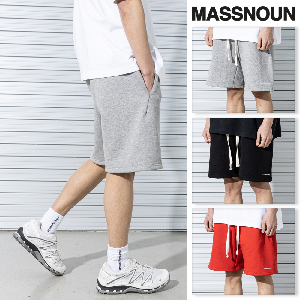 【massnoun】22SS★ C LOGO WIDE SHORT PANTS