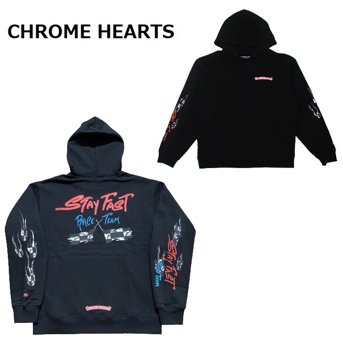 有名人芸能人】 関税込 Chrome Hearts Matty Boy Stay Fast Hoodie