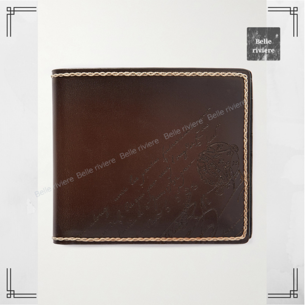 2022春大特価セール! / new 22SS BERLUTI ウォレット Billfold レザー Scritto 折りたたみ財布 2022春大特価セール! / new 22SS BERLUTI ウォレット Billfold レザー Scritto 折りたたみ財布