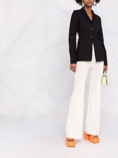 JACQUEMUS La veste Melo バックレスストレッチブレザー JACQUEMUS La veste Melo バックレスストレッチブレザー
