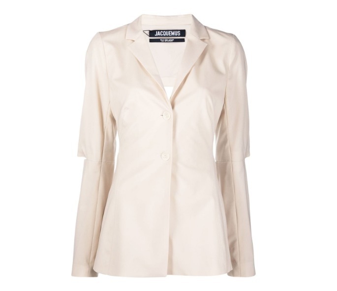 JACQUEMUS La veste Melo バックレスストレッチブレザー JACQUEMUS La veste Melo バックレスストレッチブレザー