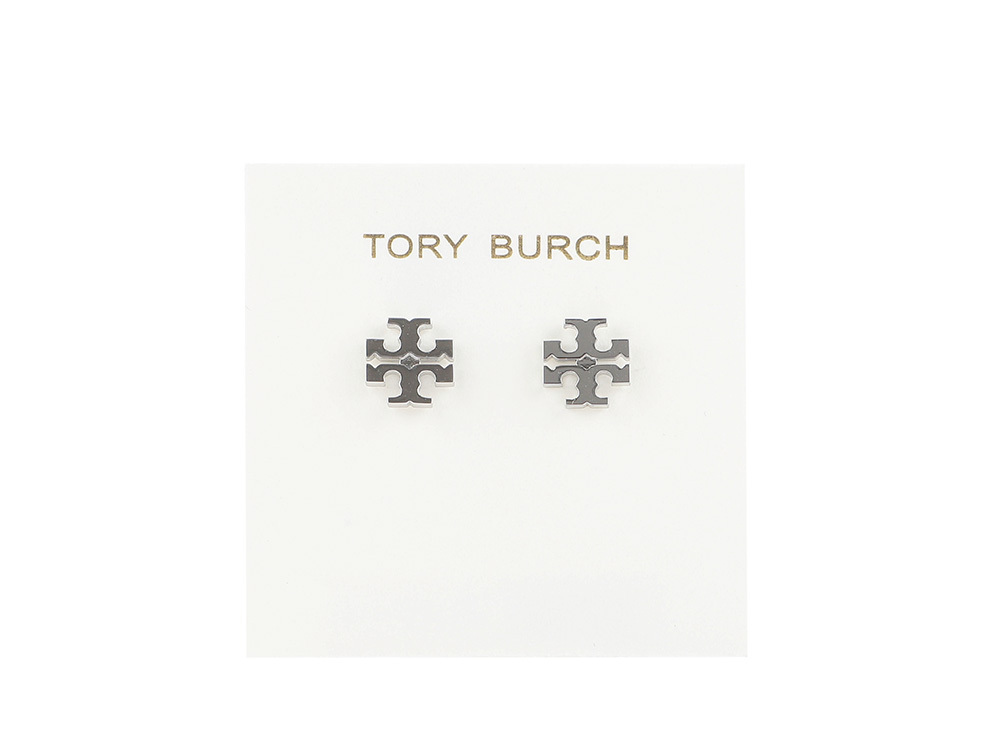 Tory Burch★結婚式&オフィスルック LOGO STUD ピアス Tory Burch☆結婚式&オフィスルック LOGO STUD ピアス (Tory
