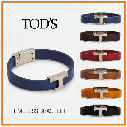 T タイムレス TOD'S x アクセサリー(メンズ) - 海外通販のBUYMA 新作 タイムレス レザーブレスレット 新品未使用 Tod's ブレスレット