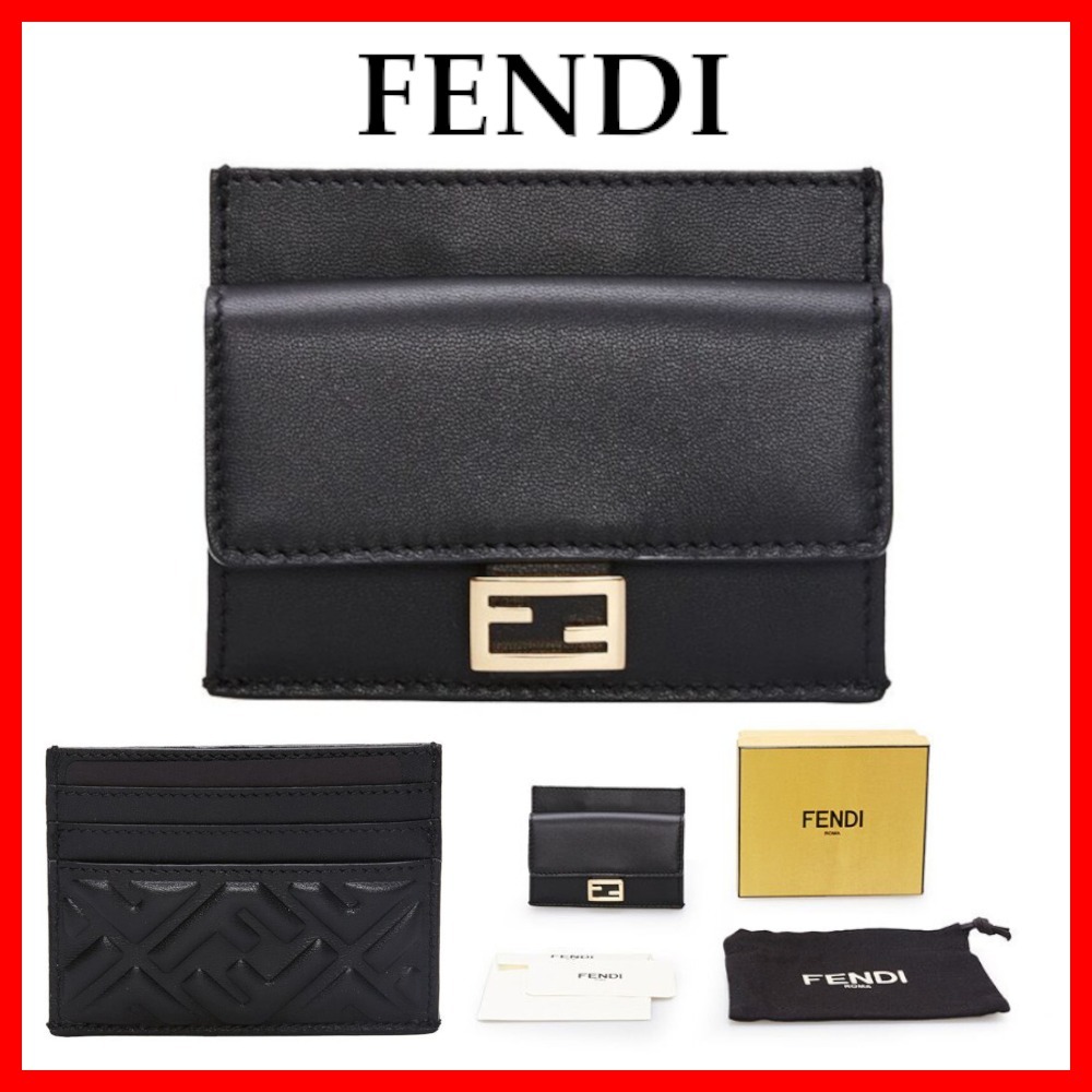 ☆FENDI （フェンディ）☆ カードケース 小銭入れ ブラック