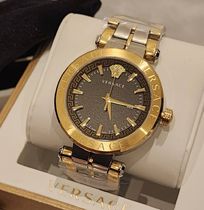 【稀少】 VERSACE Aion ブレスレットウォッチ 腕時計 44mm