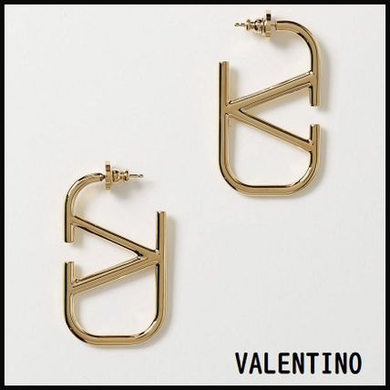 ゴールド(金色)系 VALENTINO VLOGO x ピアス(レディース)|新作を ゴールド(金色)系 VALENTINO VLOGO x ピアス(レディース)|新作を