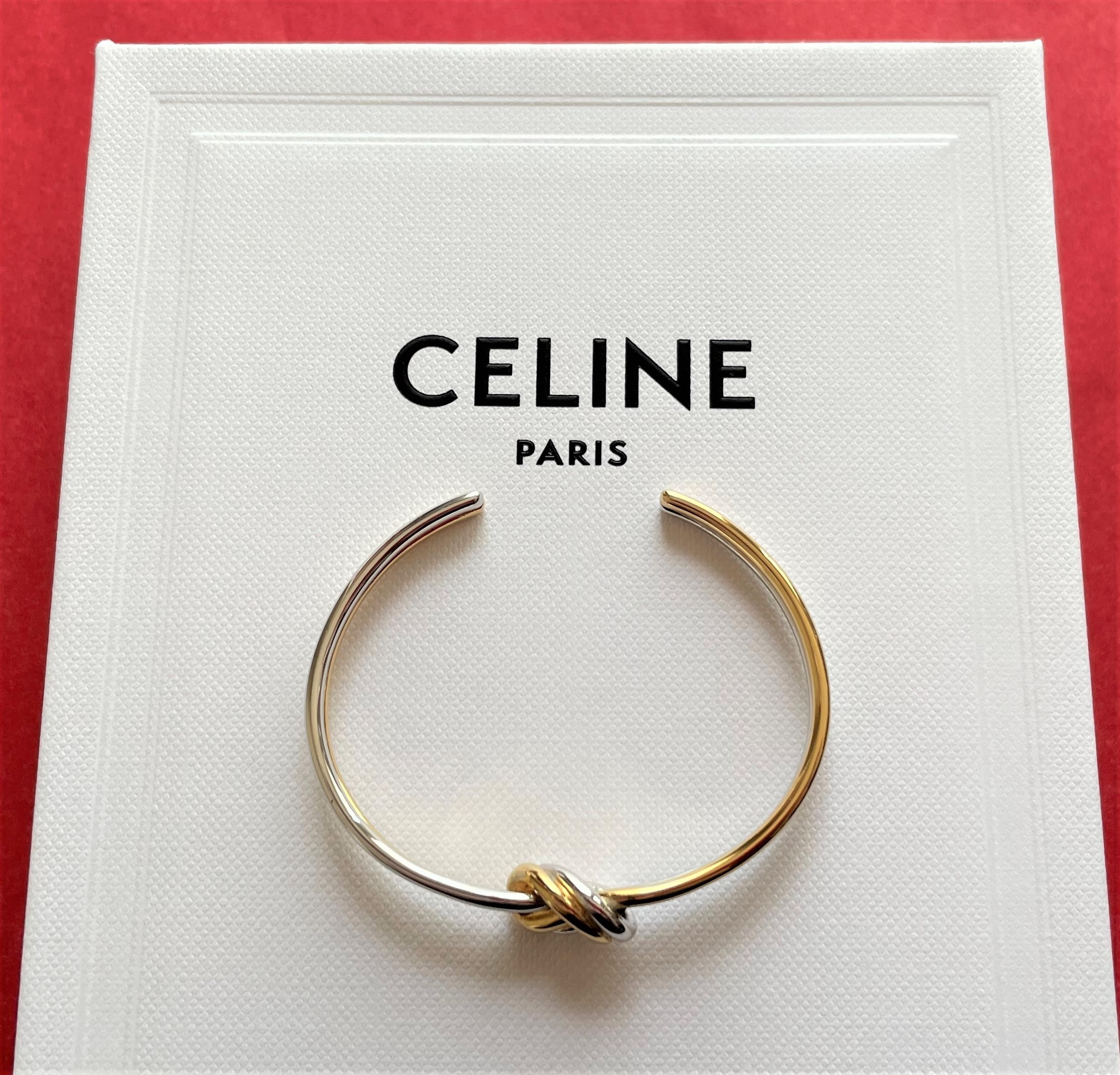 CELINE☆Knot Double Bracelet バイカラー - bpconstructores.com
