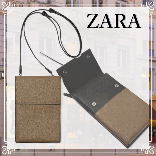 【メーカー再生品】 ★ZARA★ザラ モノクロ スマートフォンポーチ★すぐ届く★ iPhone・スマホケース 【メーカー再生品】 ★ZARA★ザラ モノクロ スマートフォンポーチ★すぐ届く★ iPhone・スマホケース