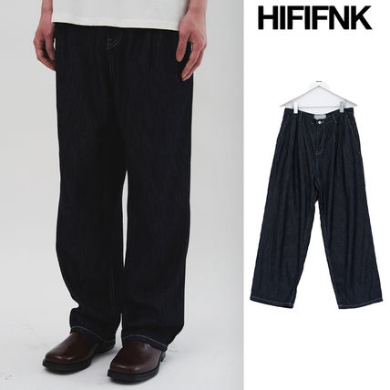 【HI FI FNK】En Super Wide Trousers ワイド WIDE HI FI FNK(ハイファイファンク) パンツ・ボトムス