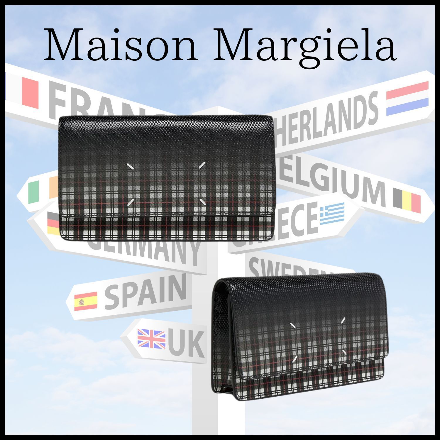 Maison Margiela 財布 チェーン付き大型 ウォレット - bpconstructores.com