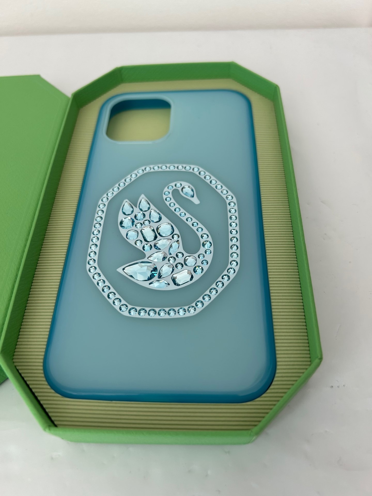 ☆SWAROVSK☆スワン iPhone12 13 PRO PROMAX スマホケース