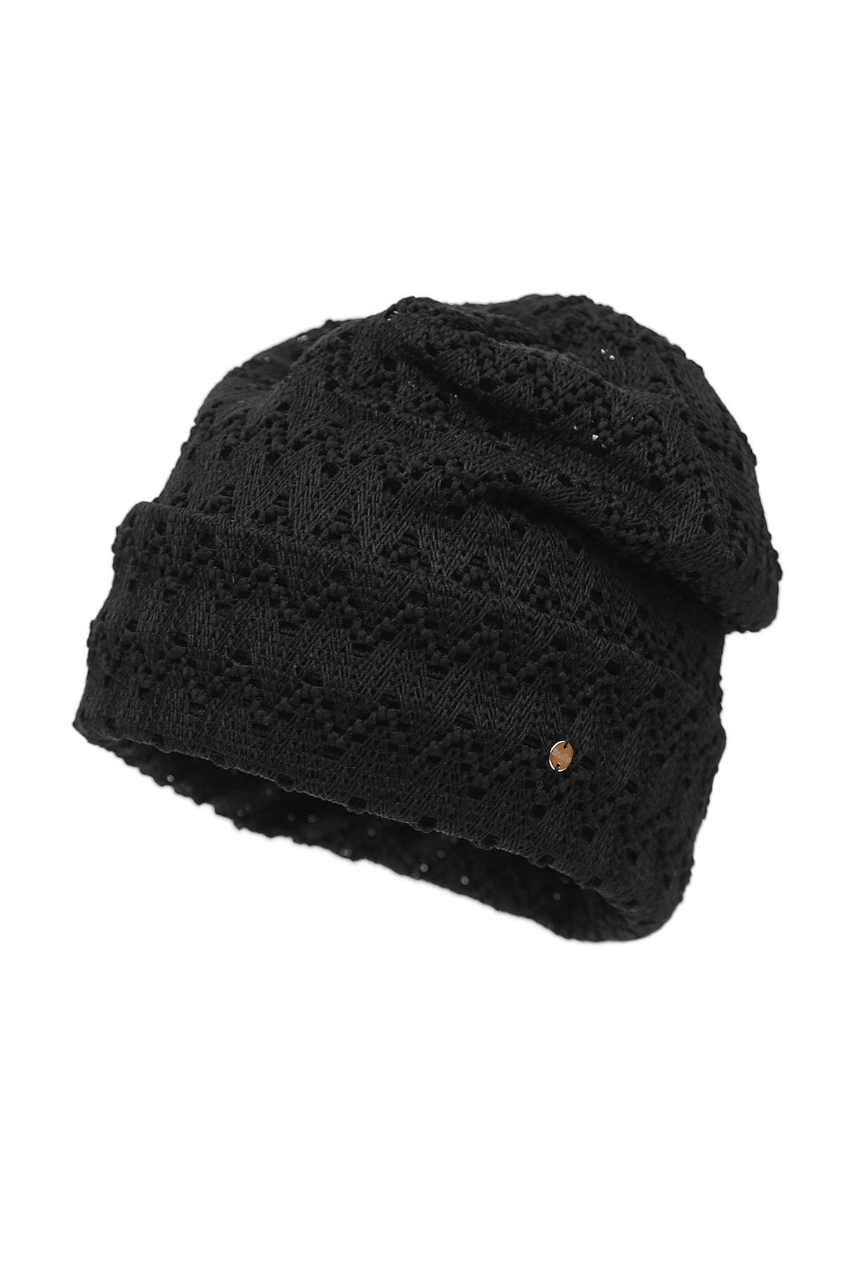 ★UNDER CONTROL★夏帽子★Crown Net Beanie -Black★日本未入荷