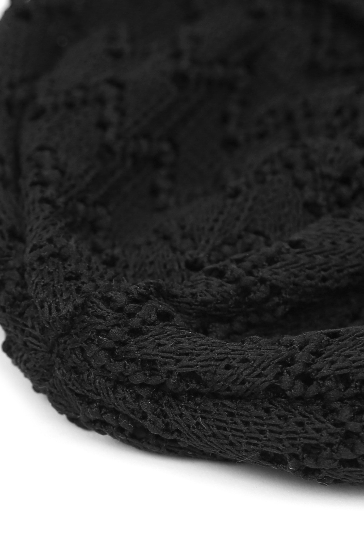 ★UNDER CONTROL★夏帽子★Crown Net Beanie -Black★日本未入荷