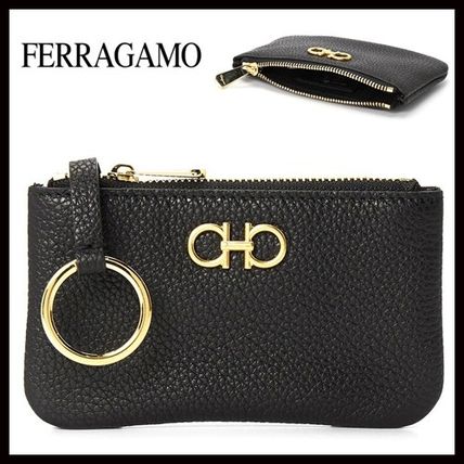 ブラック(黒)系 FERRAGAMO(フェラガモ) コインケース・小銭入れ ...