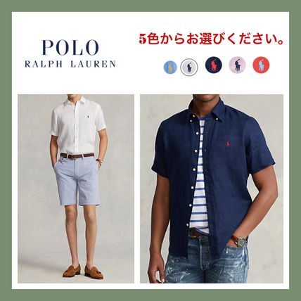 リネン(麻) Ralph Lauren x トップス(メンズ)|新作を海外通販【BUYMA】