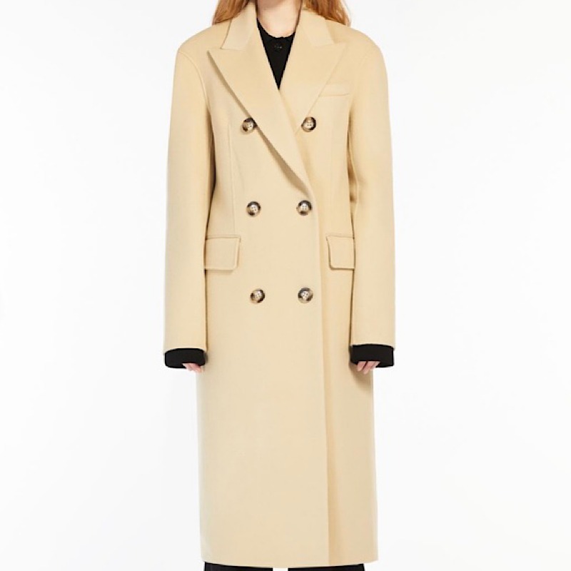 SPORT MAX 2022-23FW Casual Style Wool Plain Long Elegant Style Front Button (2016012906085 - TRESA)