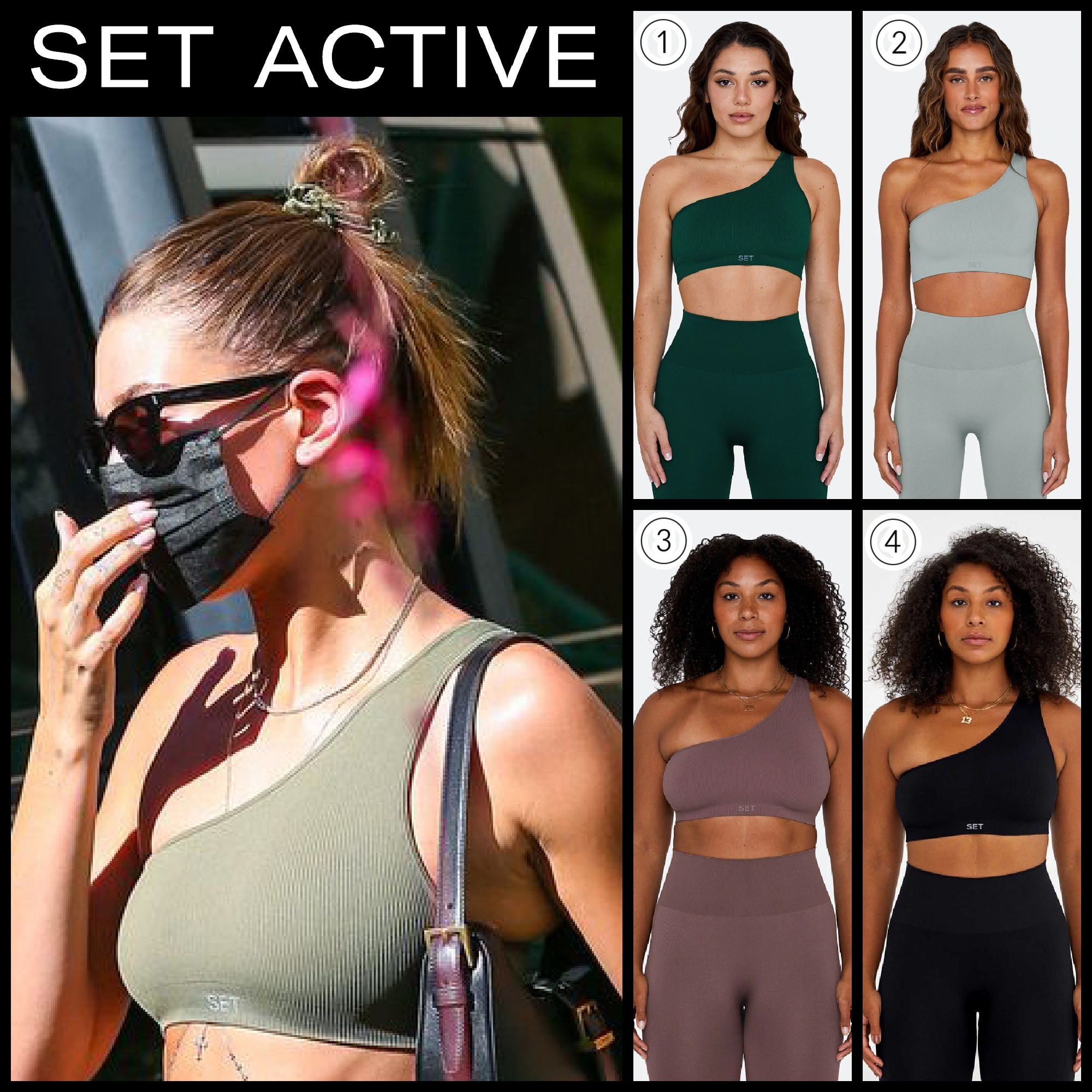 ヘイリービーバー愛用 ☆SET ACTIVE☆SCULPTFLEX ワンショルダー