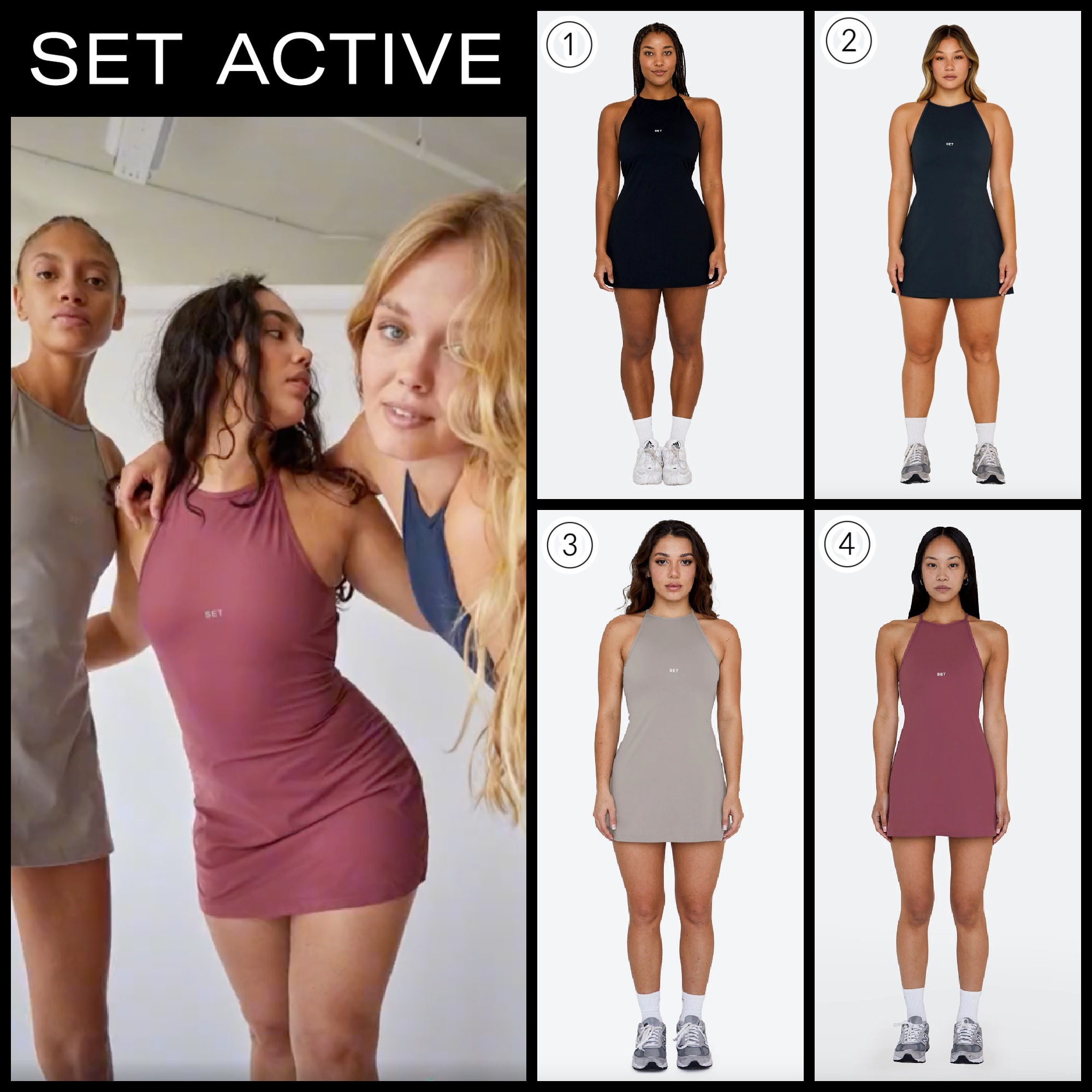 セレブ愛用♪ 人気ブランド ☆SET ACTIVE☆ SPORTBODY THE DRESS
