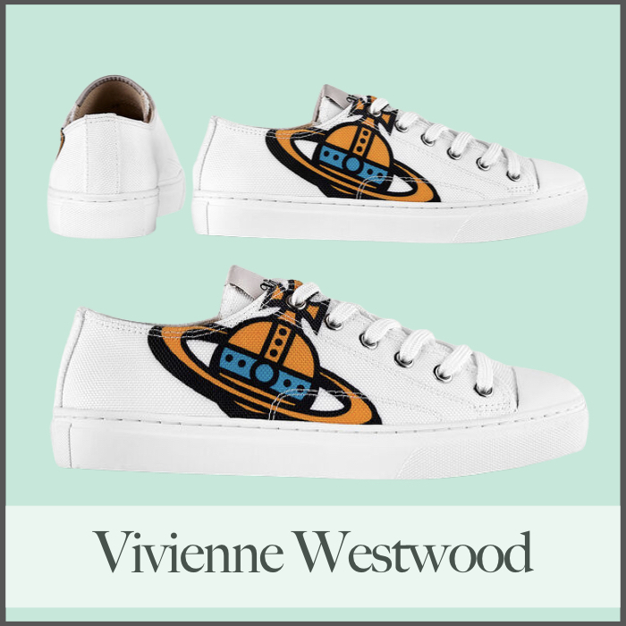 ★海外限定★【Vivienne Westwood】PLIMSOLLS ロゴ スニーカー ★海外限定★【Vivienne Westwood】PLIMSOLLS ロゴ スニーカー