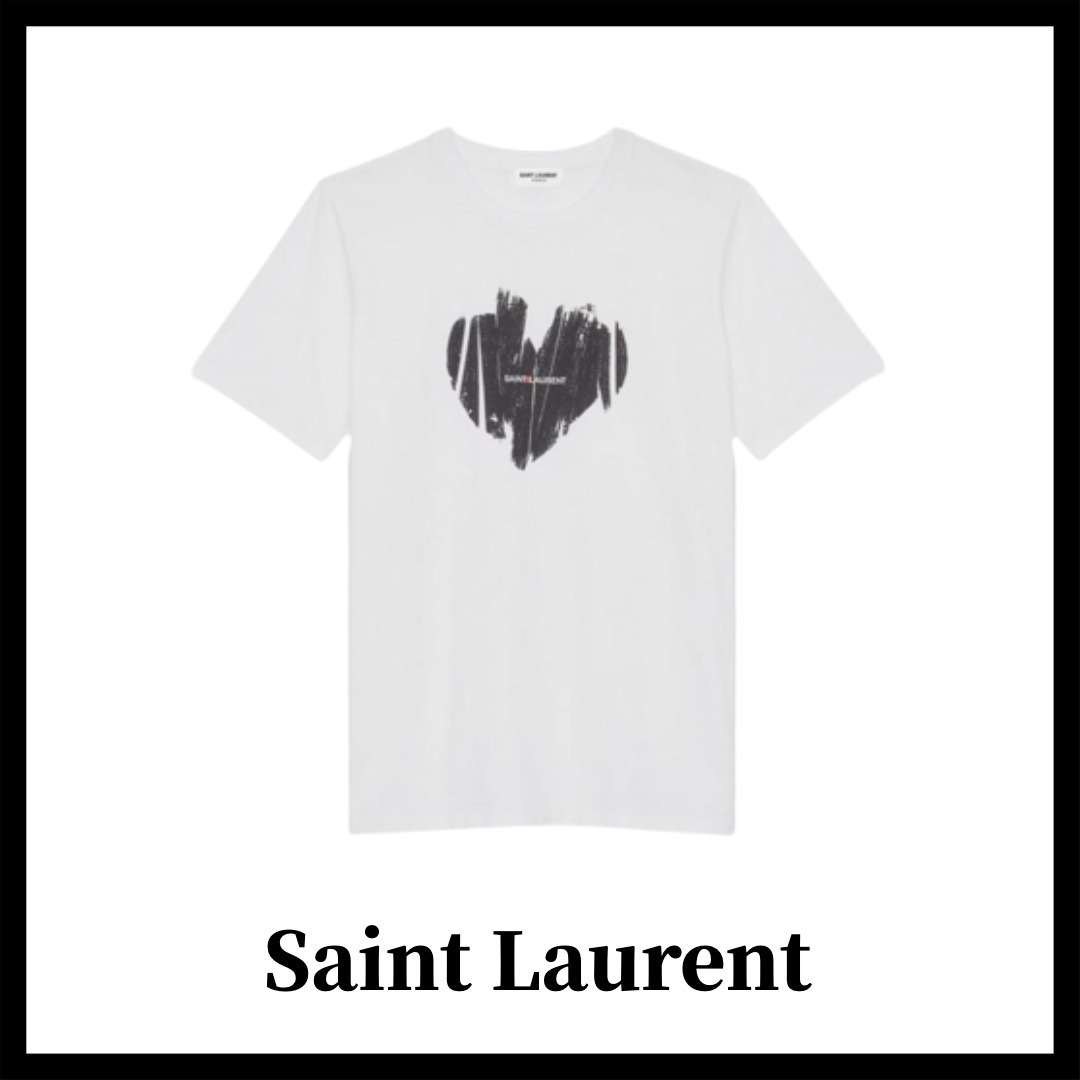 【初回限定】 Saint 関税負担なし Tシャツ Laurent Tシャツ・カットソー 【初回限定】 Saint 関税負担なし Tシャツ Laurent Tシャツ・カットソー