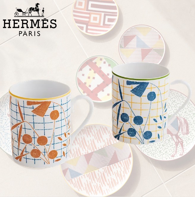 週末限定直輸入♪ HERMES マグカップ 2個セット - 通販 - www
