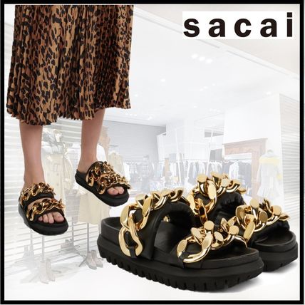 sacai x サンダル・ミュール(レディース) - 海外通販のBUYMA