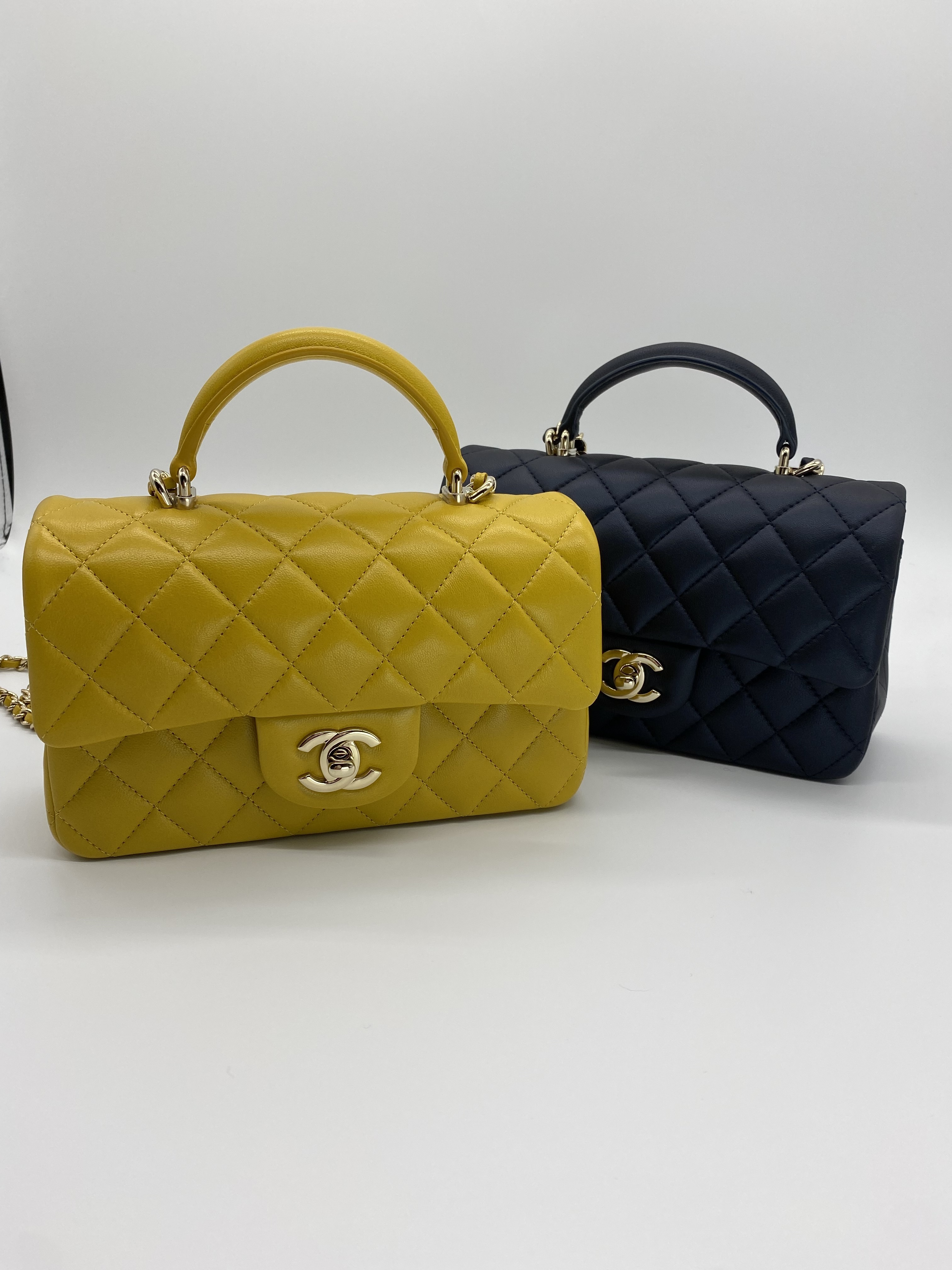 新作 国内発送 新作 CHANEL トップハンドル ミニフラップバッグ