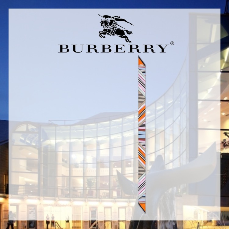 【メール便送料無料対応可】 BURBERRY Montage プリント スカーフ ストール 【メール便送料無料対応可】 BURBERRY Montage プリント スカーフ ストール