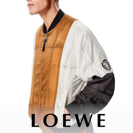 【LOEWE】パラシュート パッチワーク ボンバー