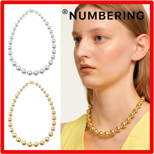 ☆【Numbering】☆GRADATION BALL CHAIN NECKLAC.E #5829☆