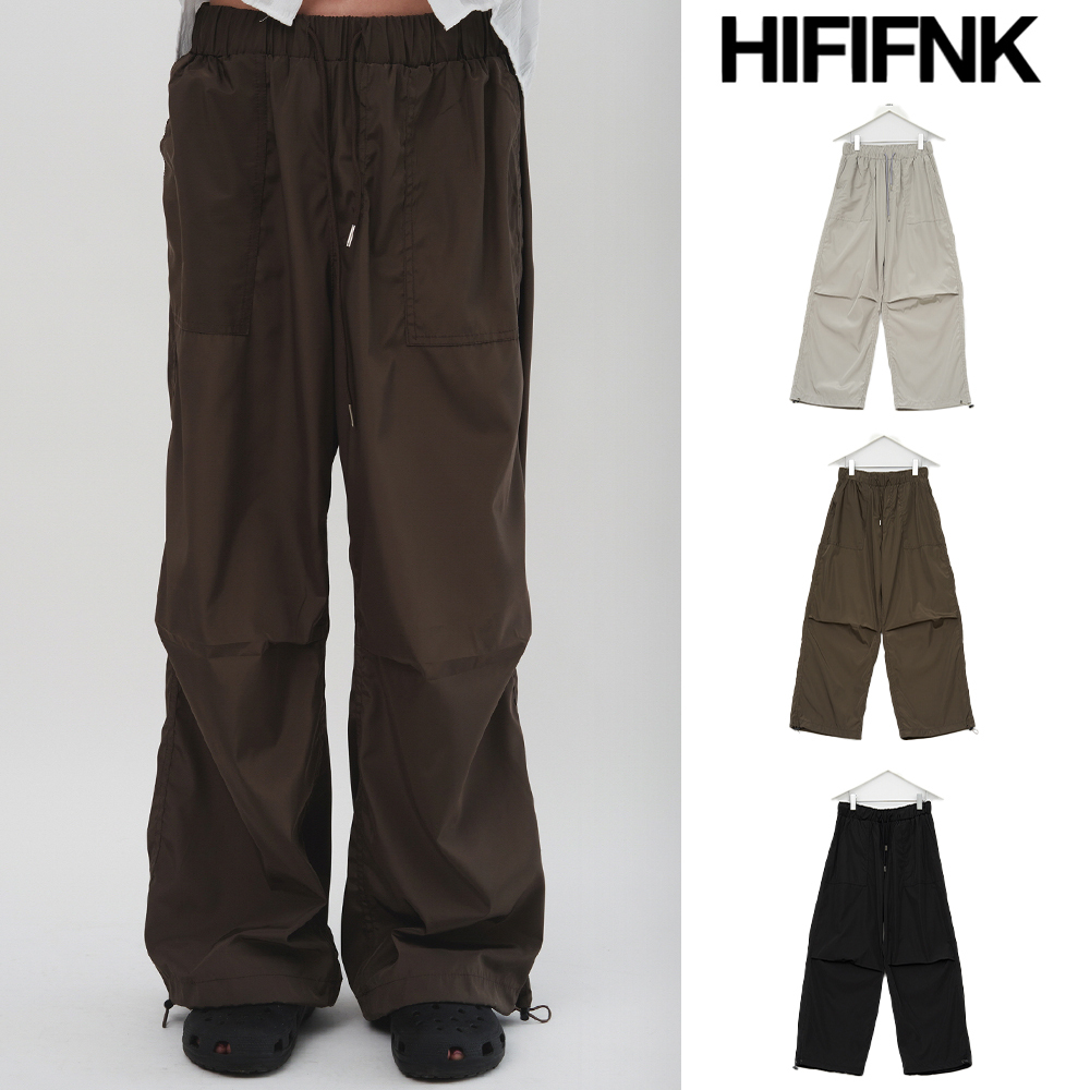 【HI FI FNK】Tech Polyester Pants