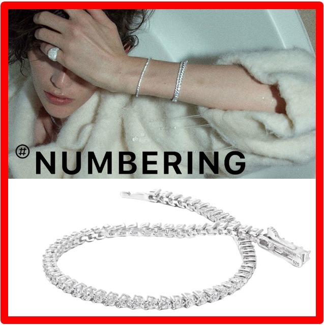 ☆韓国の人気☆【Numbering】☆N-DIA TENNIS BRACELE.T #3910☆