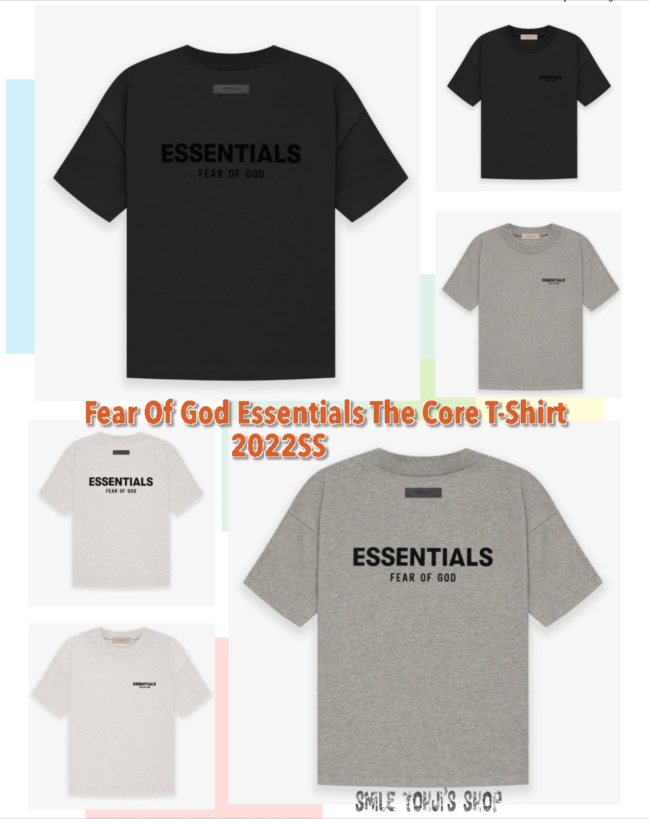 ★22SS 最新作★Fear Of God Essentials The Core T-Shirt