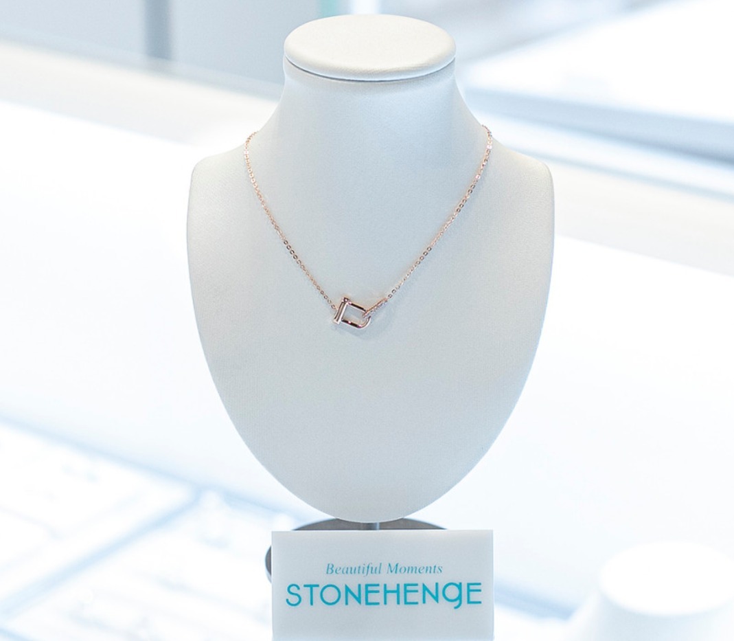 ネックレス・ペンダント STONEHENgE U Lock 14K Necklace T1969 ☆関税込☆STONE HENgE☆U Lock 14K T1969 necklace☆