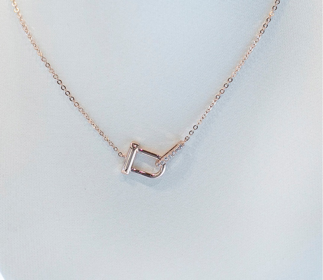 ネックレス・ペンダント STONEHENgE U Lock 14K Necklace T1969 ☆関税込☆STONE HENgE☆U Lock 14K T1969 necklace☆