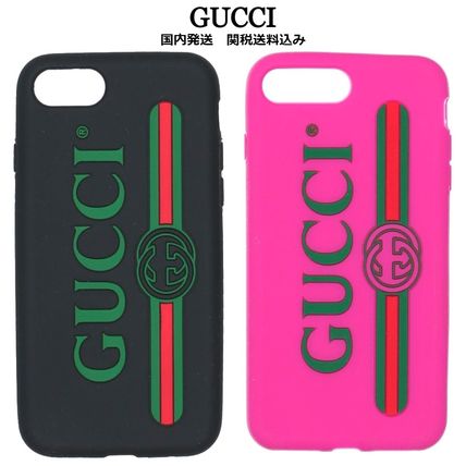 iPhone SE(第2世代) GUCCI x iPhone・スマホケース(レディース) - 海外