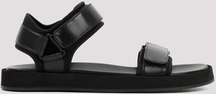 THE ROW☆aw22お洒落HOOK LOOP サンダル