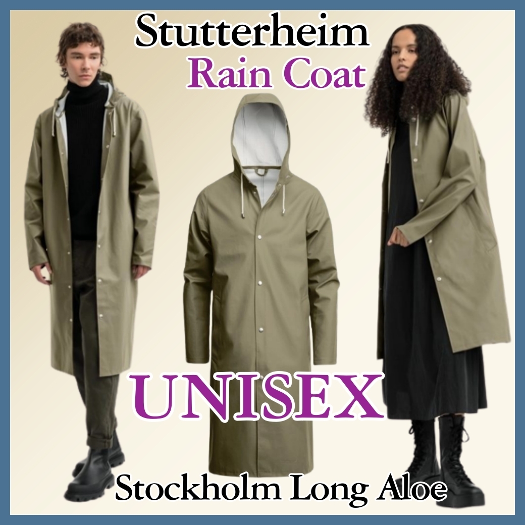 Stutterheim 世界最高のレインコート男女共用 Stockholm Long