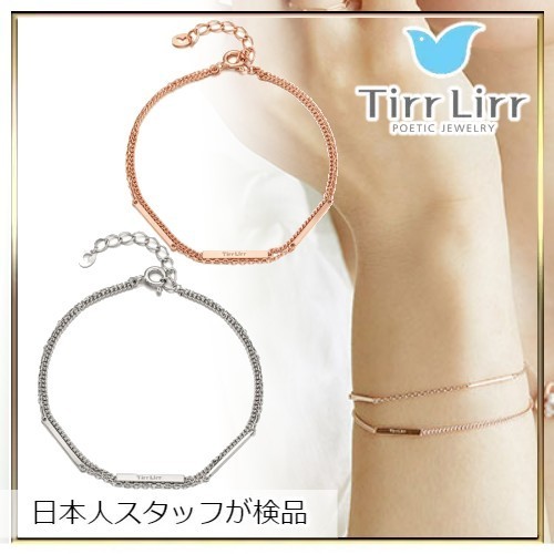 品多く 関税込【Tirr Lirr】スティックダブルチェーンブレスレット韓国 ブレスレット 品多く 関税込【Tirr Lirr】スティックダブルチェーンブレスレット韓国 ブレスレット