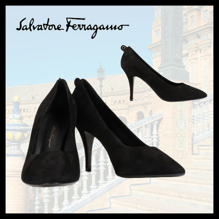 スエード Salvatore Ferragamo x パンプス(レディース)|新作を海外 スエード Salvatore Ferragamo x パンプス(レディース)|新作を海外