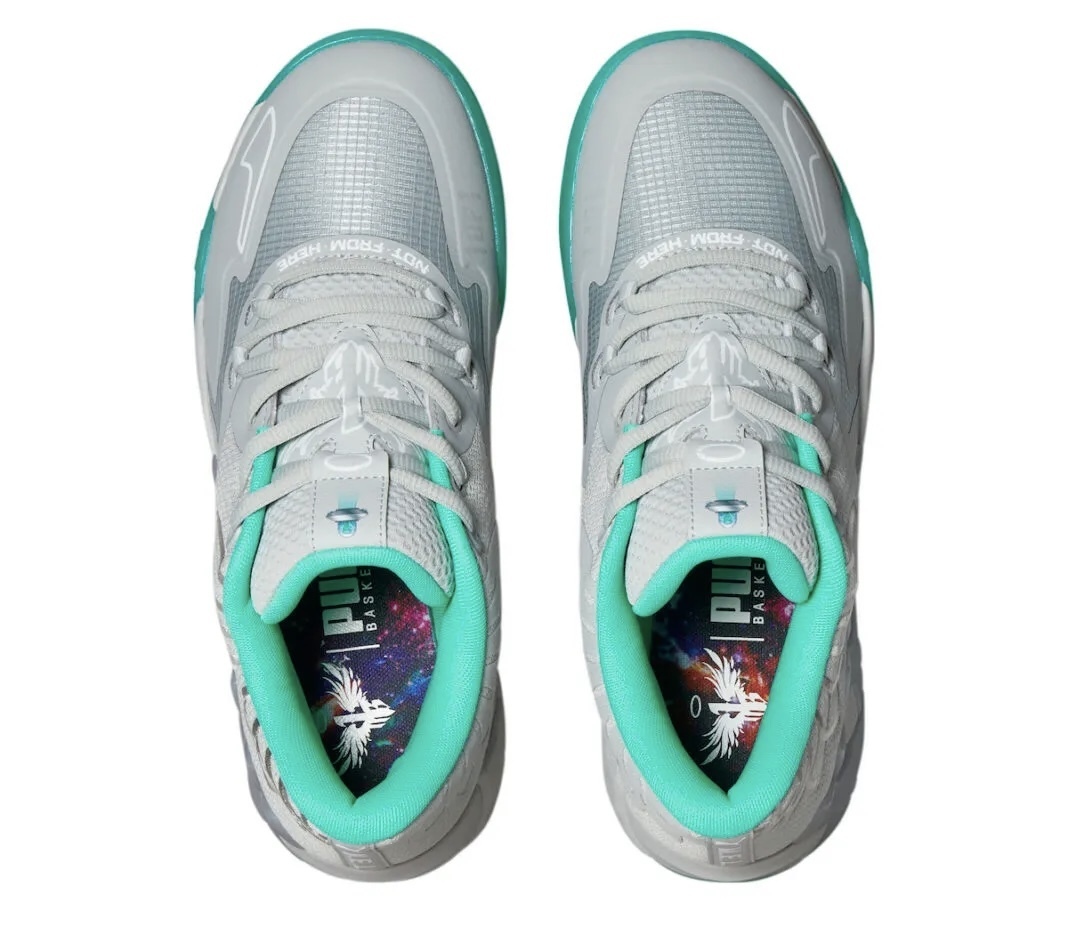 PUMA★MB.01 Low \"UFO\" ラメロ ボール
