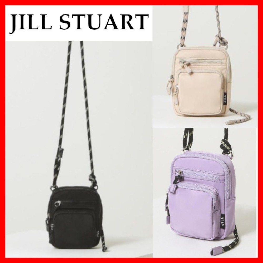☆JILLSTUART☆ EDDYSOLID ナイロン サコッシュバック 3色