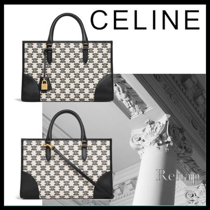 CELINE Horizontal Cabas(セリーヌ ホリゾンタルカバ) トートバッグ ...
