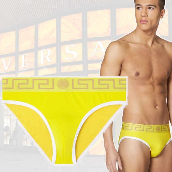 関税込★VIP価格【VERSACE】グレカ ロゴ スイム ショーツ Versace グレカ ボーダー ショーツ | ブラック | FARFETCH JP