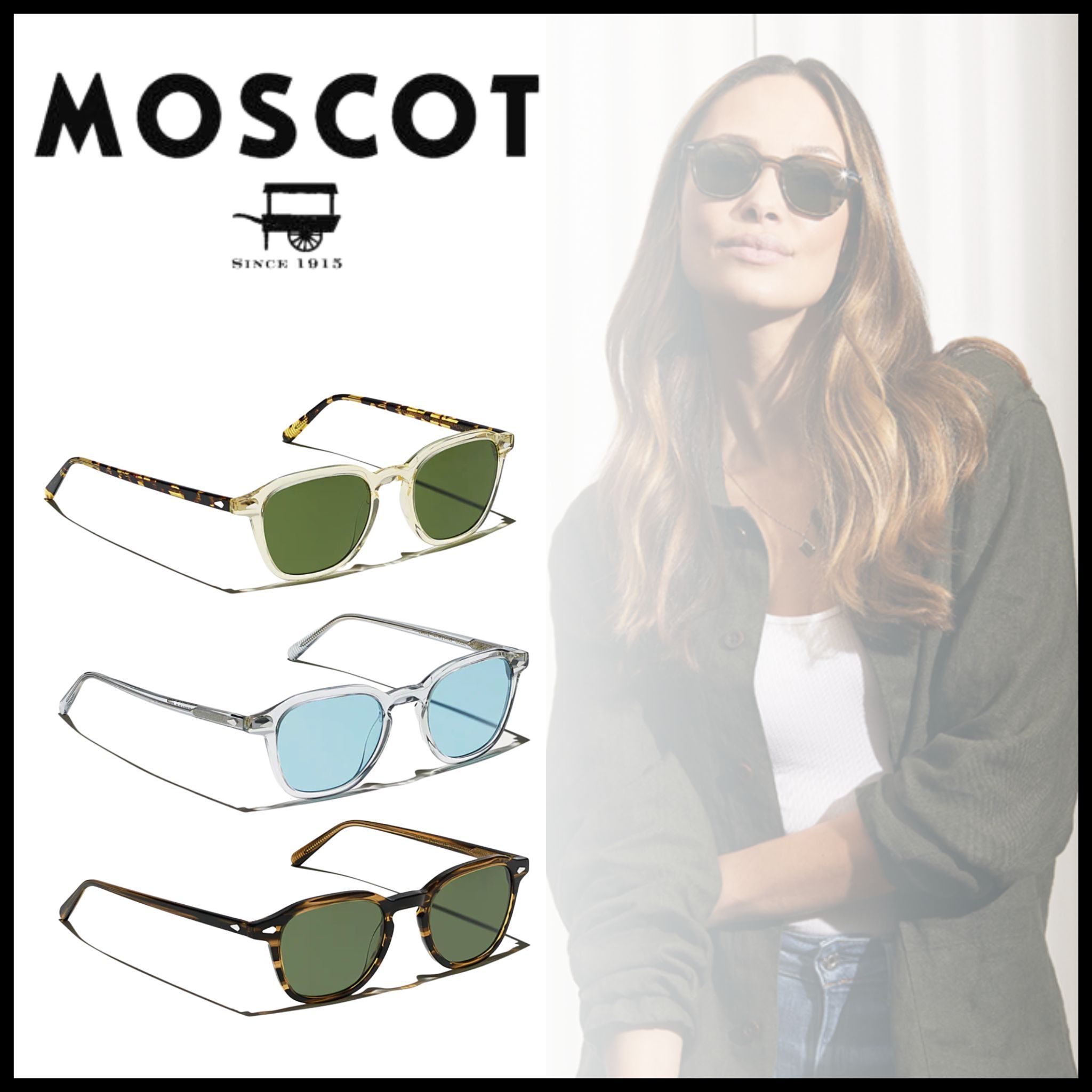 【MOSCOT(モスコット)】VANTZ SUN 定番サングラス ★注目商品★