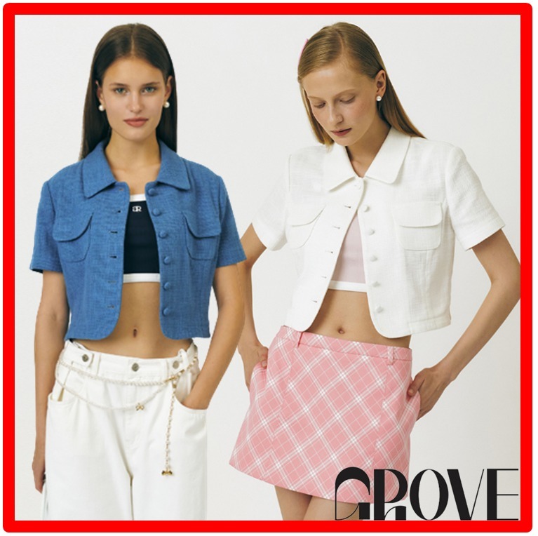 ☆韓国の人気☆【GROVE】☆22SUMMER BRON JACKE.T☆ジャケット☆
