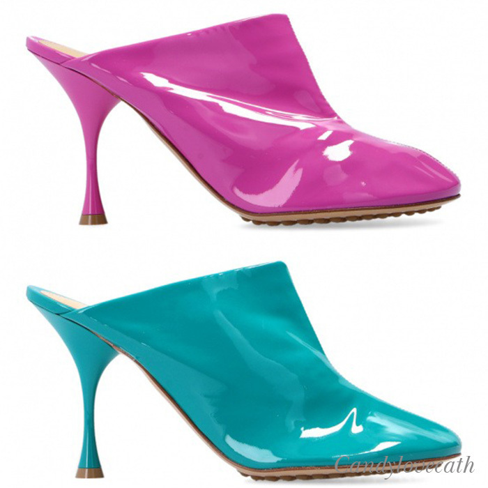 BOTTEGA VENETA ドット ソックス レザー ミュール www.omniblonde.com