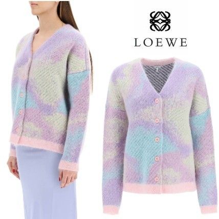 【国内発送】LOEWE ユニコーンカーディガン Vネック 22SS【BUYMA】