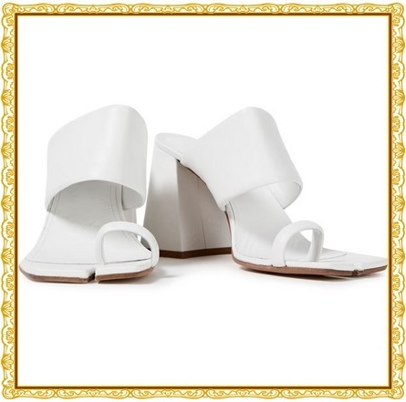 【関税送料込】MAISON MARGIELA スプリットトゥ レザー ミュール