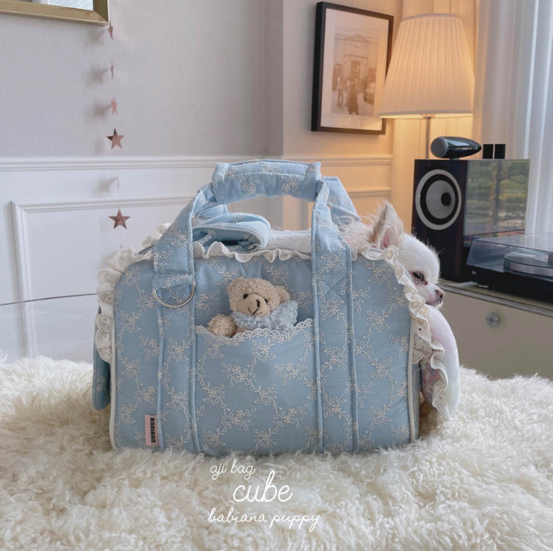 《韓国BABIANA》AJI BAG CUBE 刺しゅう(2色) Mサイズ